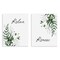 Stupell Industries Relax Renew Botanical Leaves 2pc Wall Plaque Set, design by Lettered and Lined